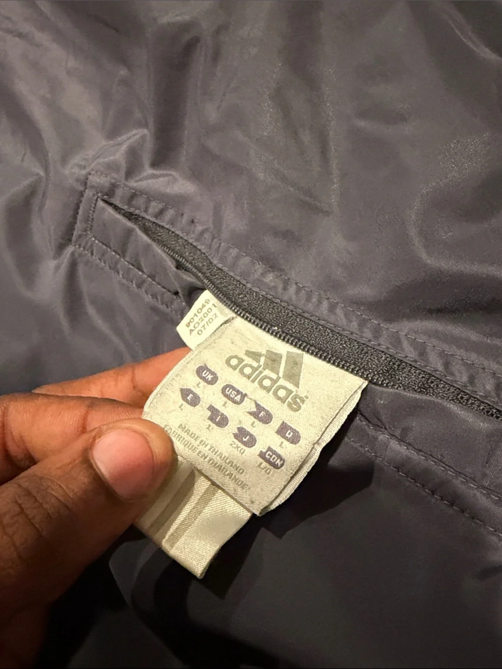 adidas size large